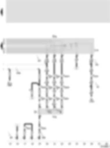 Wiring Diagram  SEAT IBIZA 2000 - Outside rear view mirror regulator switch - mirror adjustment switch illumination - mirror adjustment motor (passenger