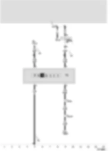 Wiring Diagram  SEAT IBIZA 2001 - Selector lever position indicator