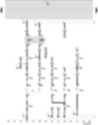 Wiring Diagram  SEAT IBIZA 2002 - Twin filament bulb for headlight - left - side light bulb - left - turn signal bulb - front left - side turn signal bulb - left