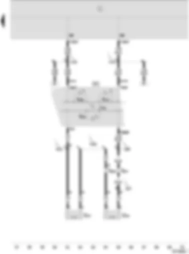 Wiring Diagram  SEAT IBIZA 2002 - ABS with EDL control unit - brake lining/pad wear sender front left - brake lining/pad wear sender - rear right