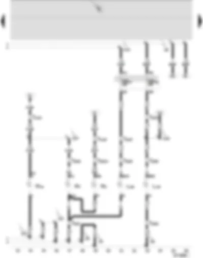 Wiring Diagram  SEAT IBIZA 2002 - Dipped beam bulb - right - main beam bulb - right - side light bulb - right - turn signal bulb - front right