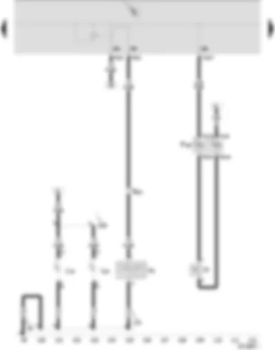 Wiring Diagram  SEAT IBIZA 2002 - Fog light bulb - right - fog light bulb - left - horn plate - horn/dual tone horn - airbag coil connector - return spring with slip ring