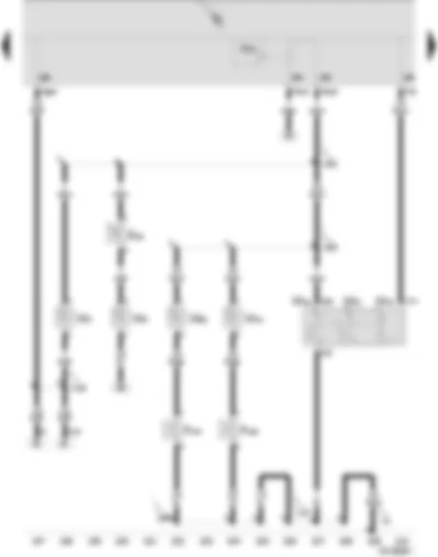 Wiring Diagram  SEAT IBIZA 2002 - Interior light with switch-off delay - reading light - driver