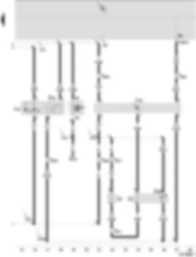 Wiring Diagram  SEAT IBIZA 2007 - Heated front passenger seat control unit - front passenger seat temperature sensor - heated front passenger seat - heated front passenger seat backrest