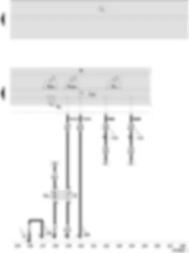 Wiring Diagram  SEAT IBIZA 2004 - Dash panel insert - control unit with display in dash panel insert - fuel gauge sender - fuel pump