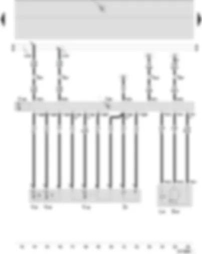 Wiring Diagram  SEAT IBIZA 2004 - Door control unit front passenger