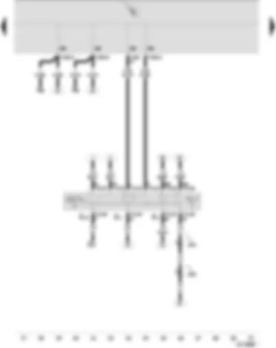 Wiring Diagram  SEAT IBIZA 2003 - Turn signal switch - headlight dipper/flasher switch - parking light switch