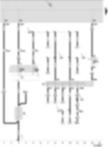 Wiring Diagram  SEAT IBIZA 2004 - Battery - ignition/starter switch