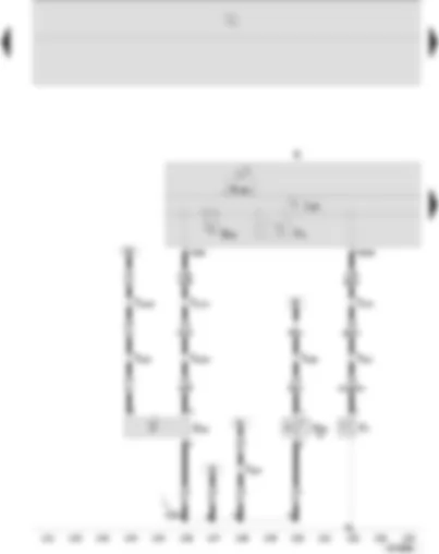 Wiring Diagram  SEAT IBIZA 2009 - Dash panel insert - control unit with display in dash panel insert - speedometer sender - oil pressure switch