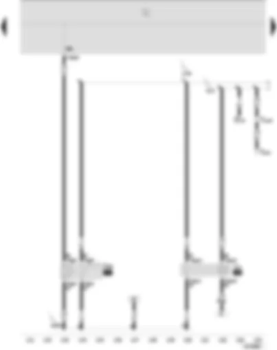 Wiring Diagram  SEAT IBIZA 2004 - Fuel pump relay - fuel supply relay