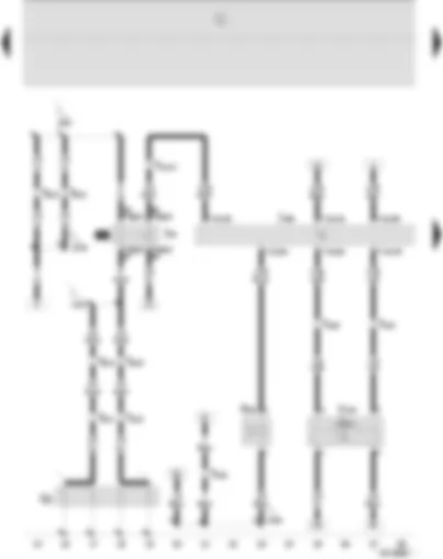 Wiring Diagram  SEAT IBIZA 2009 - Diesel direct injection system control unit - glow plug relay - glow plug (engine) - exhaust gas recirculation valve