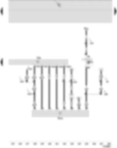 Wiring Diagram  SEAT IBIZA 2004 - Convenience system central control unit - interior monitoring sensor