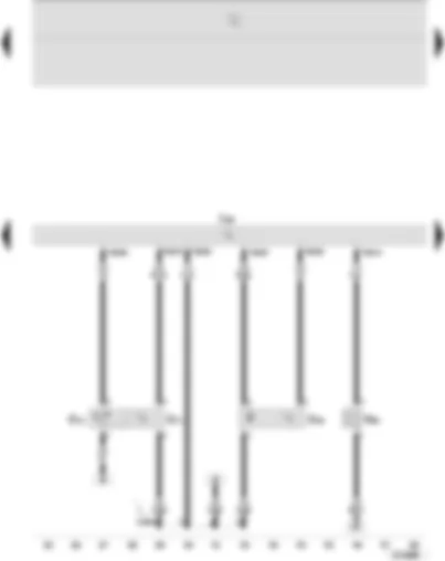 Wiring Diagram  SEAT IBIZA 2006 - Motronic control unit - intake manifold pressure sender - intake manifold temperature sender - activated charcoal filter system solenoid valve I