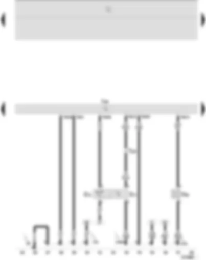 Wiring Diagram  SEAT IBIZA 2004 - Motronic control unit - intake manifold pressure sender - intake manifold temperature sender - activated charcoal filter system solenoid valve I