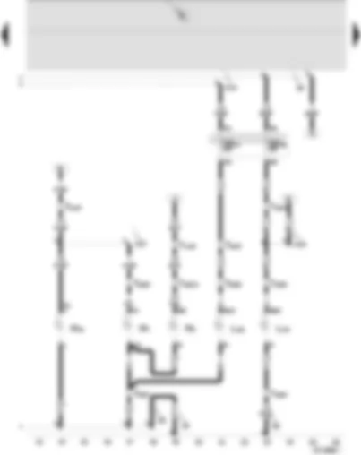 Wiring Diagram  SEAT IBIZA 2004 - Dipped beam bulb - right - main beam bulb - right - side light bulb - right - turn signal bulb - front right