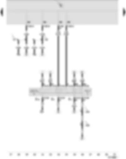 Wiring Diagram  SEAT IBIZA 2004 - Turn signal switch - headlight dipper/flasher switch - parking light switch