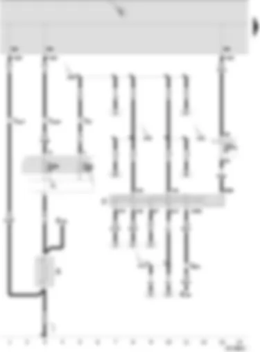 Wiring Diagram  SEAT IBIZA 2007 - Battery - ignition/starter switch