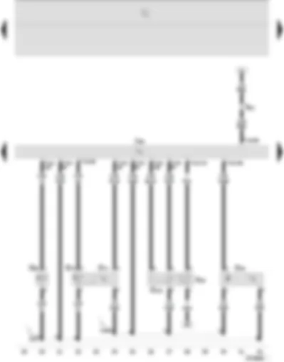 Wiring Diagram  SEAT IBIZA 2008 - Simos control unit - coolant temperature sender - intake manifold pressure sender - Hall sender - exhaust gas recirculation valve