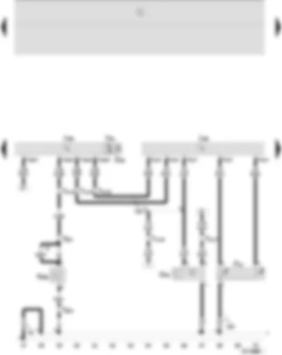 Wiring Diagram  SEAT IBIZA 2005 - Climatronic control unit - radiator fan control unit - air conditioner compressor regulating valve - radiator fan thermal switch