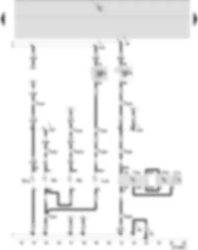 Wiring Diagram  SEAT IBIZA 2009 - Left gas discharge lamp - main beam bulb - right - side light bulb - right - turn signal bulb - front right - side turn signal bulb - right