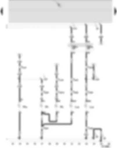 Wiring Diagram  SEAT IBIZA 2009 - Dipped beam bulb - right - main beam bulb - right - side light bulb - right - turn signal bulb - front right