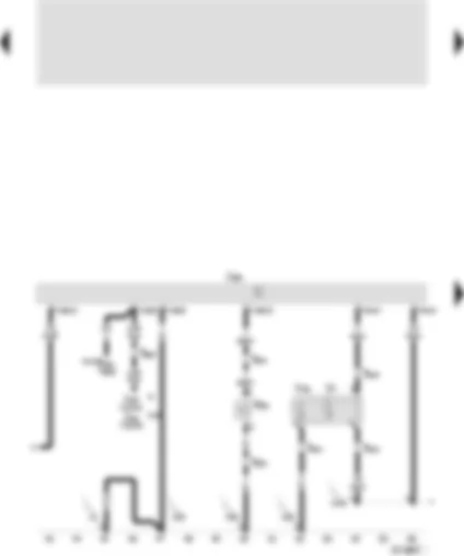 Wiring Diagram  SEAT IBIZA 2001 - Radiator fan control unit - air conditioner magnetic coupling - radiator fan - right radiator fan