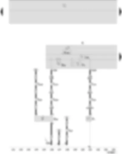 Wiring Diagram  SEAT IBIZA 2009 - Dash panel insert - control unit with display in dash panel insert - speedometer sender - oil pressure switch