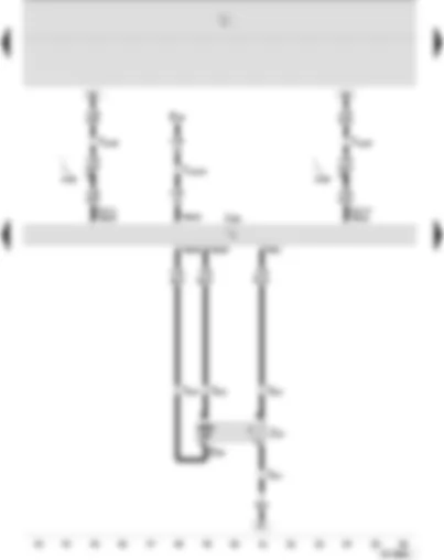 Wiring Diagram  SEAT IBIZA 2007 - Motronic control unit - lambda probe