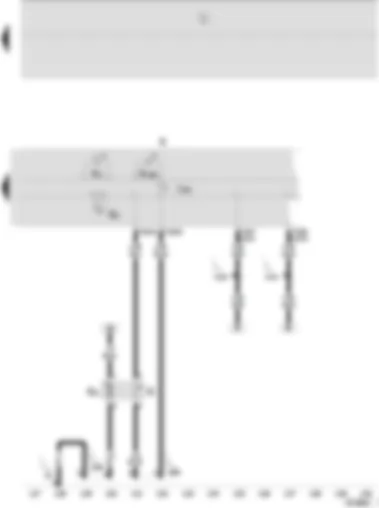 Wiring Diagram  SEAT IBIZA 2007 - Dash panel insert - control unit with display in dash panel insert - fuel gauge sender - fuel pump