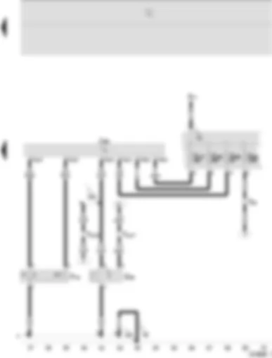 Wiring Diagram  SEAT IBIZA 2006 - Radiator fan control unit - high pressure sender - radiator fan thermo-switch