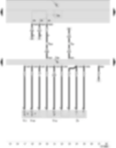 Wiring Diagram  SEAT IBIZA 2002 - Door control unit driver