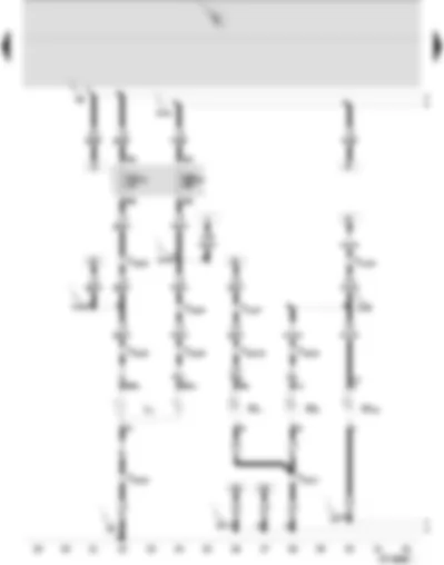 Wiring Diagram  SEAT IBIZA 2002 - Twin filament bulb for headlight - left - side light bulb - left - turn signal bulb - front left - side turn signal bulb - left