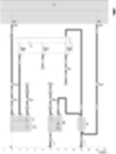 Wiring Diagram  SEAT IBIZA 2002 - Battery - starter - alternator - voltage regulator - fuse box / battery