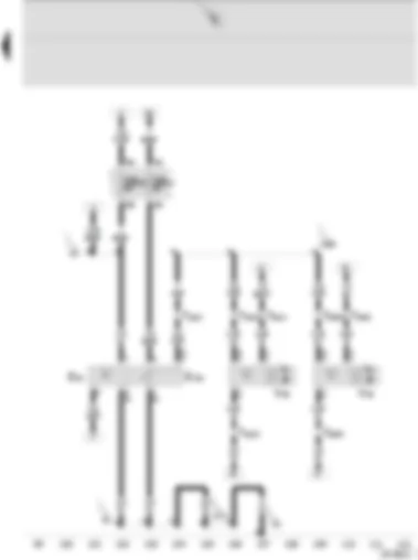 Wiring Diagram  SEAT IBIZA 2002 - Switches and instruments - lighting control - headlight range control adjuster - headlight range control motor