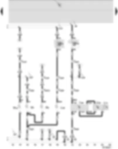 Wiring Diagram  SEAT IBIZA 2003 - Left gas discharge lamp - main beam bulb - right - side light bulb - right - turn signal bulb - front right - side turn signal bulb - right