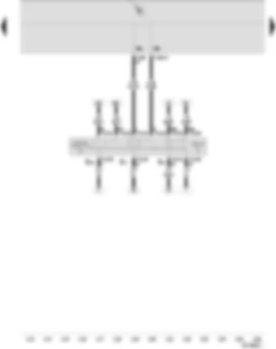 Wiring Diagram  SEAT IBIZA 2003 - Turn signal switch - headlight dipper/flasher switch - parking light switch