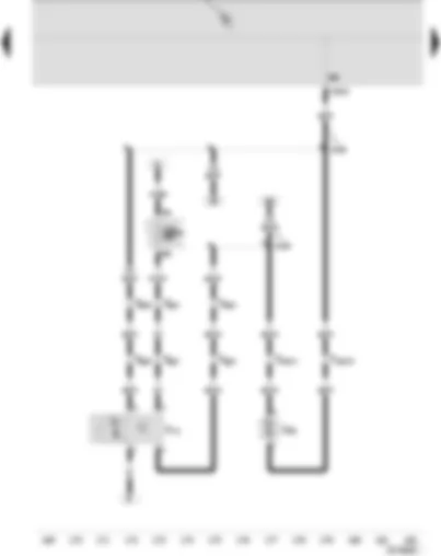 Wiring Diagram  SEAT IBIZA 2003 - Rear window wiper motor - windscreen and rear window washer pump