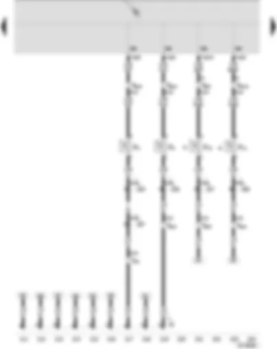 Wiring Diagram  SEAT IBIZA 2003 - Door contact switch driver