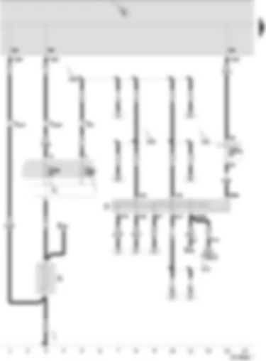 Wiring Diagram  SEAT IBIZA 2003 - Battery - ignition/starter switch