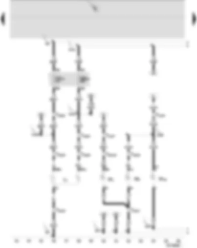 Wiring Diagram  SEAT IBIZA 2003 - Twin filament bulb for headlight - left - side light bulb - left - turn signal bulb - front left - side turn signal bulb - left