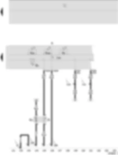 Wiring Diagram  SEAT IBIZA 2003 - Dash panel insert - control unit with display in dash panel insert - fuel gauge sender - fuel pump