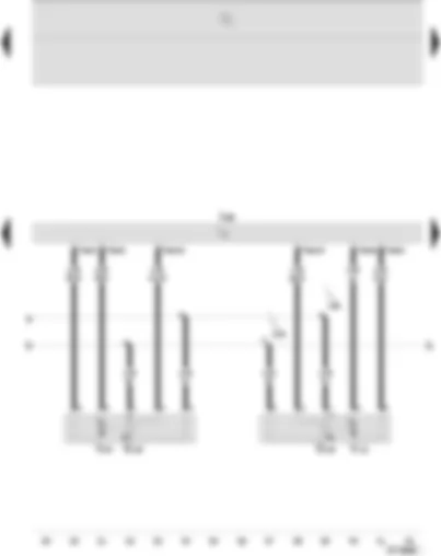 Wiring Diagram  SEAT IBIZA 2003 - Climatronic control unit - defroster flap control motor - air recirculation flap control motor - defroster flap control motor potentiometer