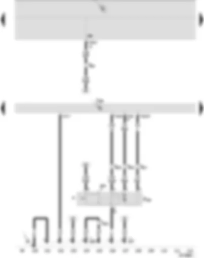 Wiring Diagram  SEAT IBIZA 2004 - Convenience system central control unit - central locking lock unit - rear left