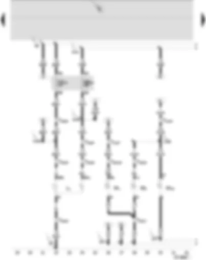 Wiring Diagram  SEAT IBIZA 2003 - Twin filament bulb for headlight - left - side light bulb - left - turn signal bulb - front left - side turn signal bulb - left