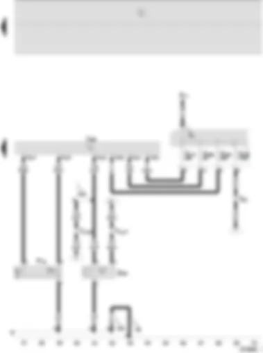 Wiring Diagram  SEAT IBIZA 2003 - Radiator fan control unit - radiator fan thermo-switch - high pressure sender