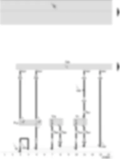 Wiring Diagram  SEAT IBIZA 2005 - Radiator fan control unit - radiator fan - right fan for radiator - radiator fan thermal switch