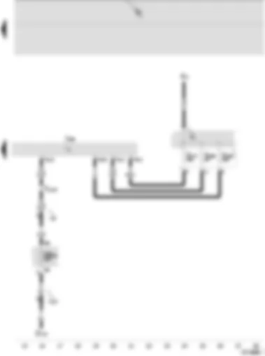 Wiring Diagram  SEAT IBIZA 2009 - Radiator fan control unit