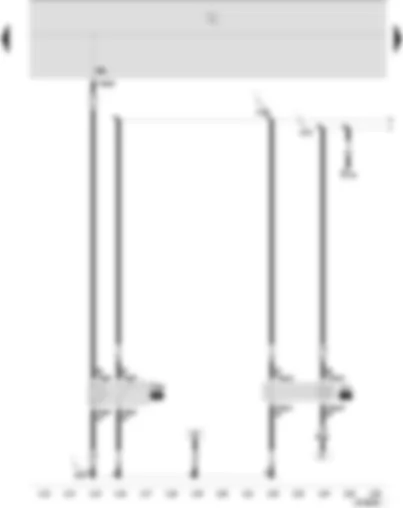 Wiring Diagram  SEAT IBIZA 2008 - Fuel pump relay - fuel supply relay