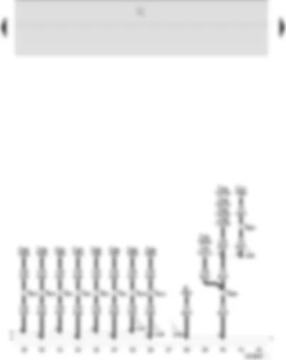 Wiring Diagram  SEAT IBIZA 2005 - Connection for diagnosis connection