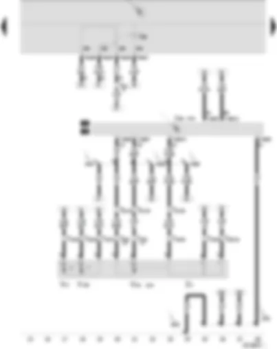 Wiring Diagram  SEAT IBIZA 2009 - Heated exterior mirror relay - folding exterior mirror control unit - driver side mirror adjustment motor - driver side mirror adjustment motor - driver side fold-in mirror motor - heated exterior mirror on driver side